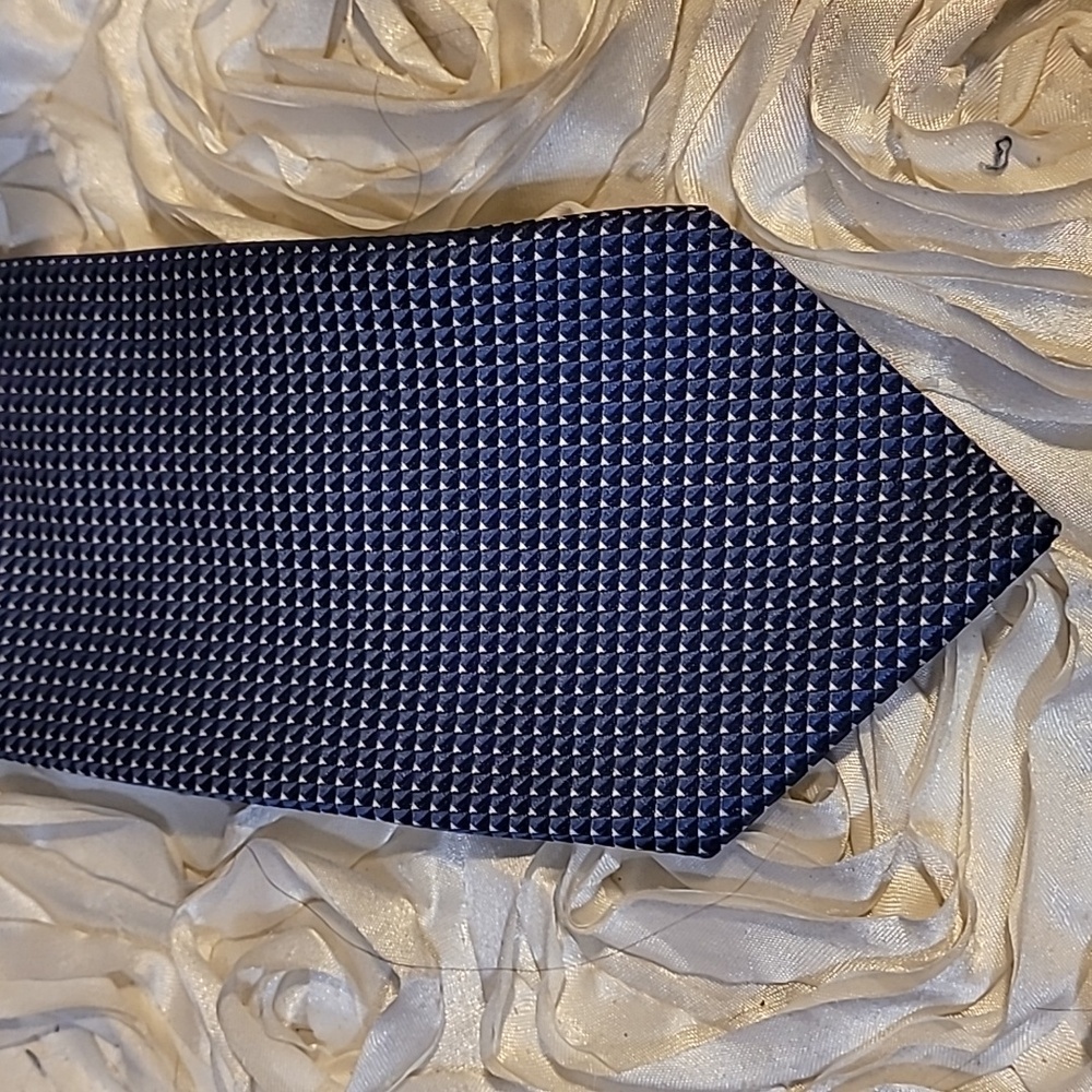 Sean John Mens Necktie Fine Tailoring Silk